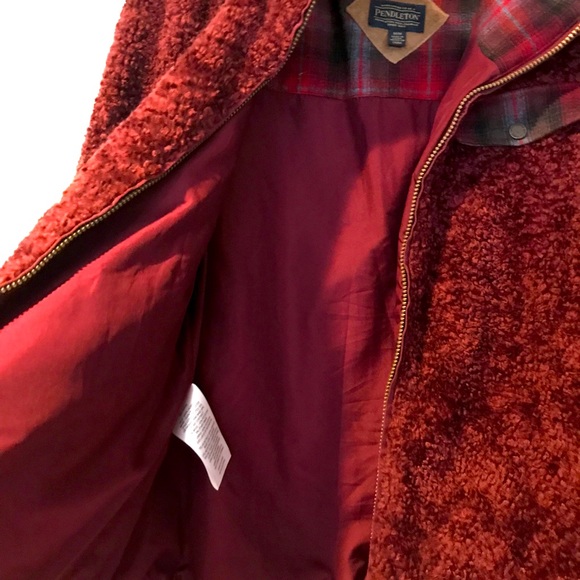 Ladies Pendleton Fuzzy Jacket - Picture 8 of 8